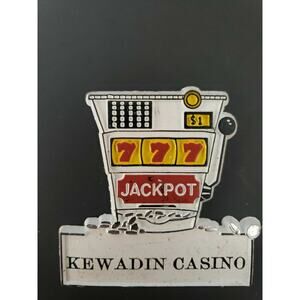 Vintage Kewadin Casino Sault Ste. Marie, MI Souvenir Magnet Rare New Collector